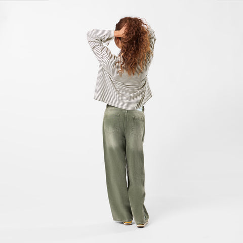 EoS / The SSPCS Striped Longsleeve - White