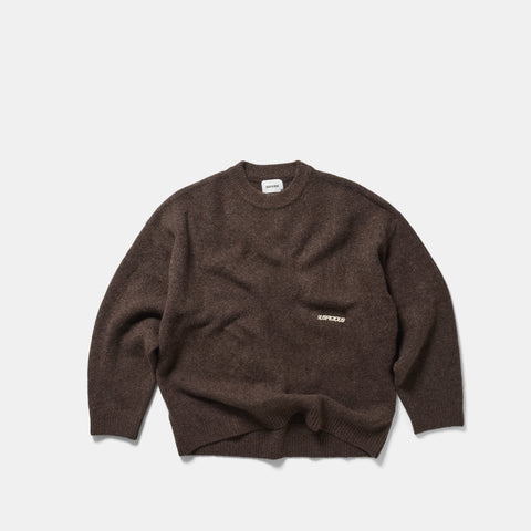 Fall 1 / The SUS Knitted Sweat - Espresso