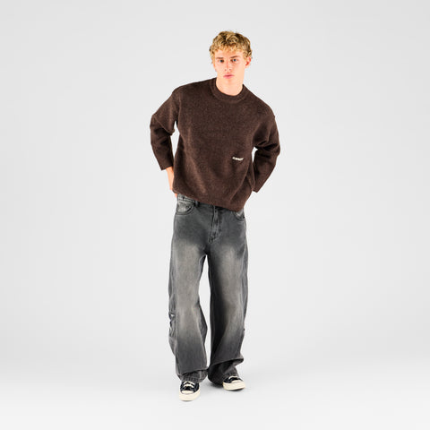 Fall 1 / The SUS Knitted Sweat - Espresso