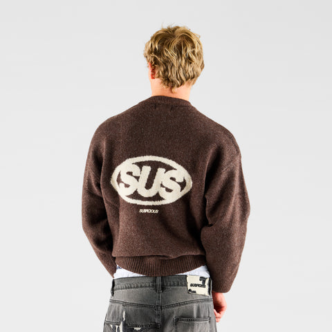 Fall 1 / The SUS Knitted Sweat - Espresso