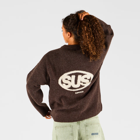 Fall 1 / The SUS Knitted Sweat - Espresso