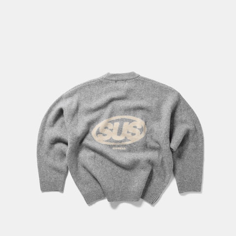 Fall 1 / The SUS Knitted Sweat - Heather Grey