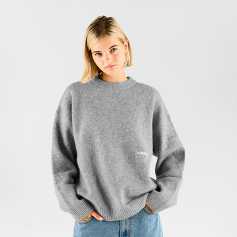 Fall 1 / The SUS Knitted Sweat - Heather Grey