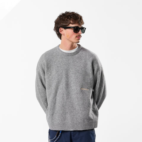PL / The SUS Knitted Sweat - Heather Grey