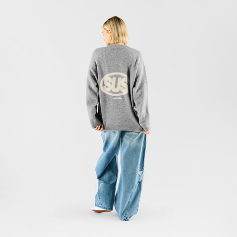 Fall 1 / The SUS Knitted Sweat - Heather Grey