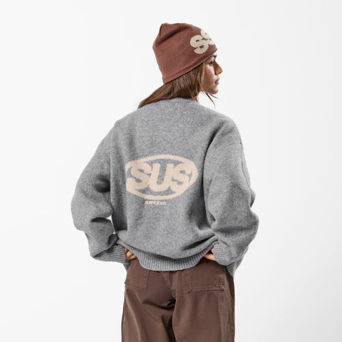 PL / The SUS Knitted Sweat - Heather Grey