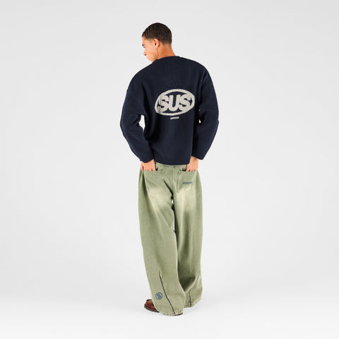 Fall 1 / The SUS Knitted Sweat - Navy