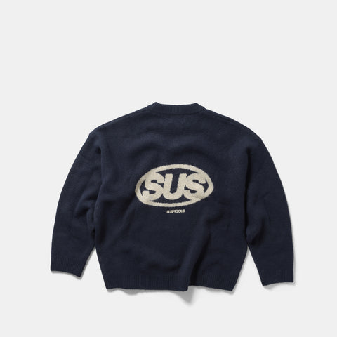Fall 1 / The SUS Knitted Sweat - Navy