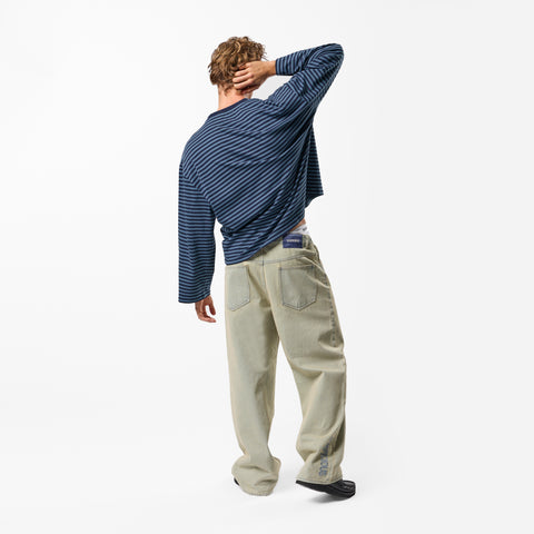 PL / The Slanted SSPCS Striped Longsleeve - Nightfall Tone