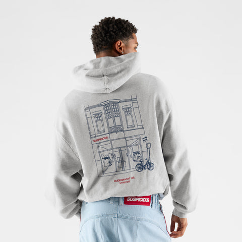 UTR Exclusive / The UTR Store Hoodie  - Neutral Heather