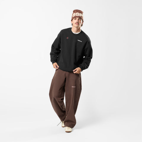 Store Excl. / The Antwerp City I Crewneck - Black