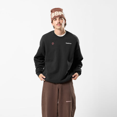 Store Excl. / The Antwerp City I Crewneck - Black