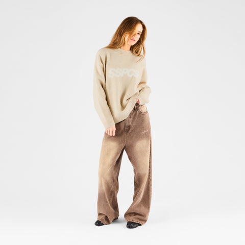 Fall 1 / Track Knitted Sweat - Dune
