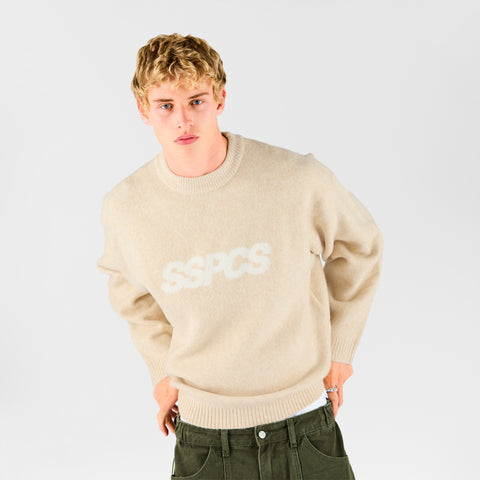 Fall 1 / Track Knitted Sweat - Dune