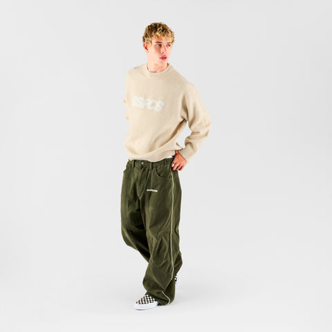 Fall 1 / Track Knitted Sweat - Dune