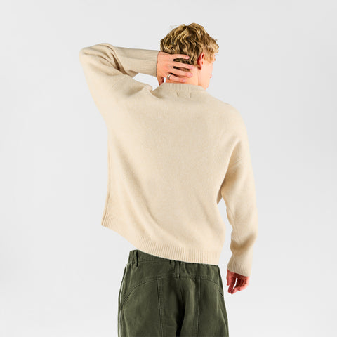Fall 1 / Track Knitted Sweat - Dune