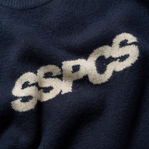 Fall 1 / Track Knitted Sweat - Navy