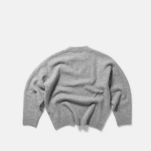 Fall 1 / Track Knitted Sweat - Neutral Heather
