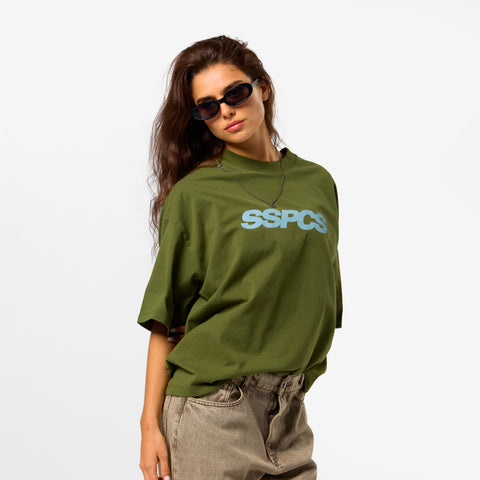 Bestsellers Variants / Track Tee - Deep Moss