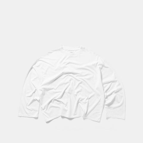 +351 Cotton / Up My Sleeve Longsleeve - White