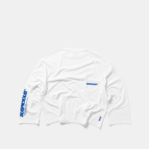 +351 Cotton / Up My Sleeve Longsleeve - White