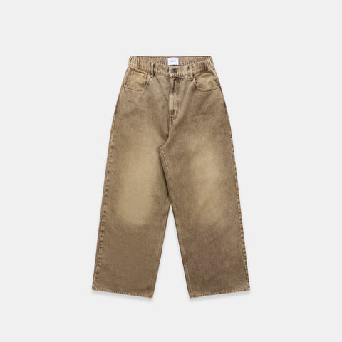 Winter4 / Vertified Baggy Jeans - Washed Brown