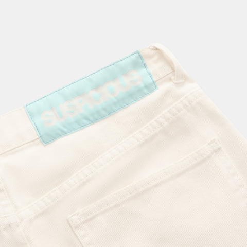 Spring 1 / Vertified Barrel Jeans - Egret