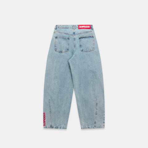 Spring 1 / Vertified Barrel Jeans - Washed Blue