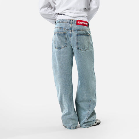 Spring 1 / Vertified Barrel Jeans - Washed Blue