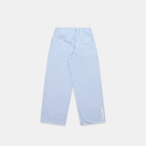 Spring 1 / Vertified Striped Cotton Pants - Blue