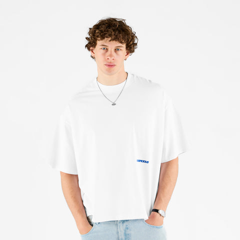 Gent / Walpoortstraat 28 Tee - White