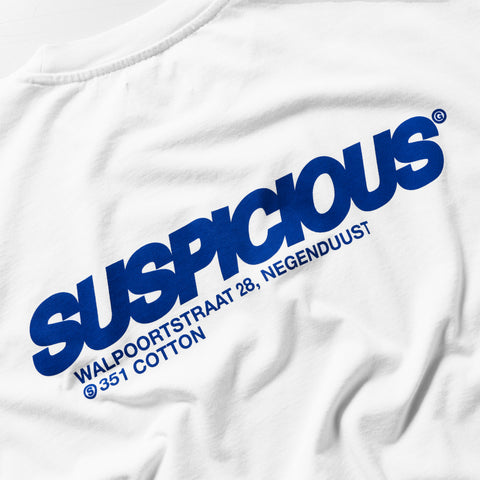 Gent / Walpoortstraat 28 Tee - White