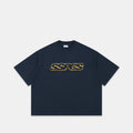 Summer Stripes / Yellow Layered SSPCS Applique Tee - Nightfall