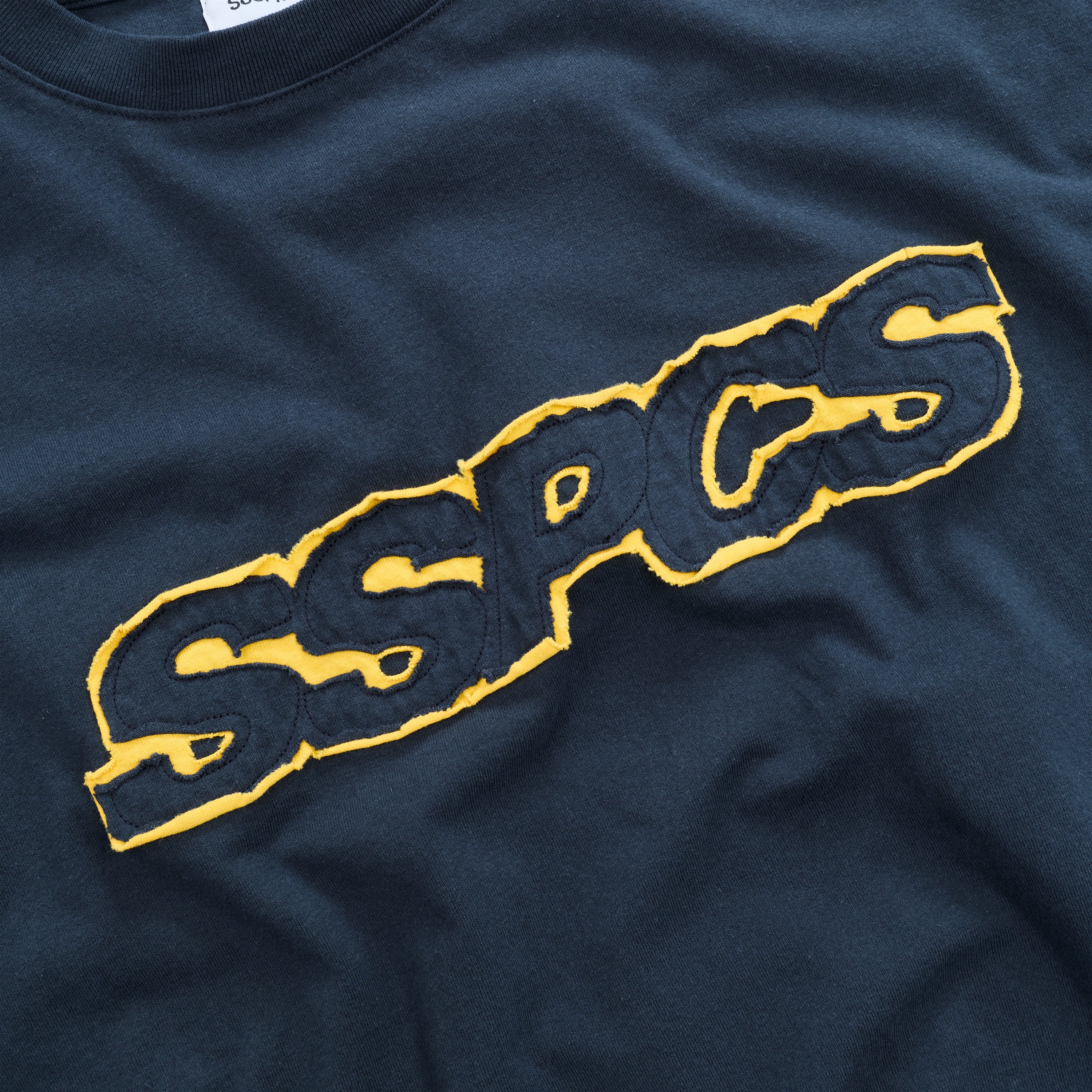 Yellow Layered SSPCS Applique Tee - Nightfall – Suspicious Antwerp