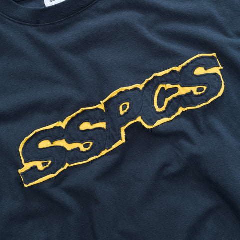Summer Stripes / Yellow Layered SSPCS Applique Tee - Nightfall