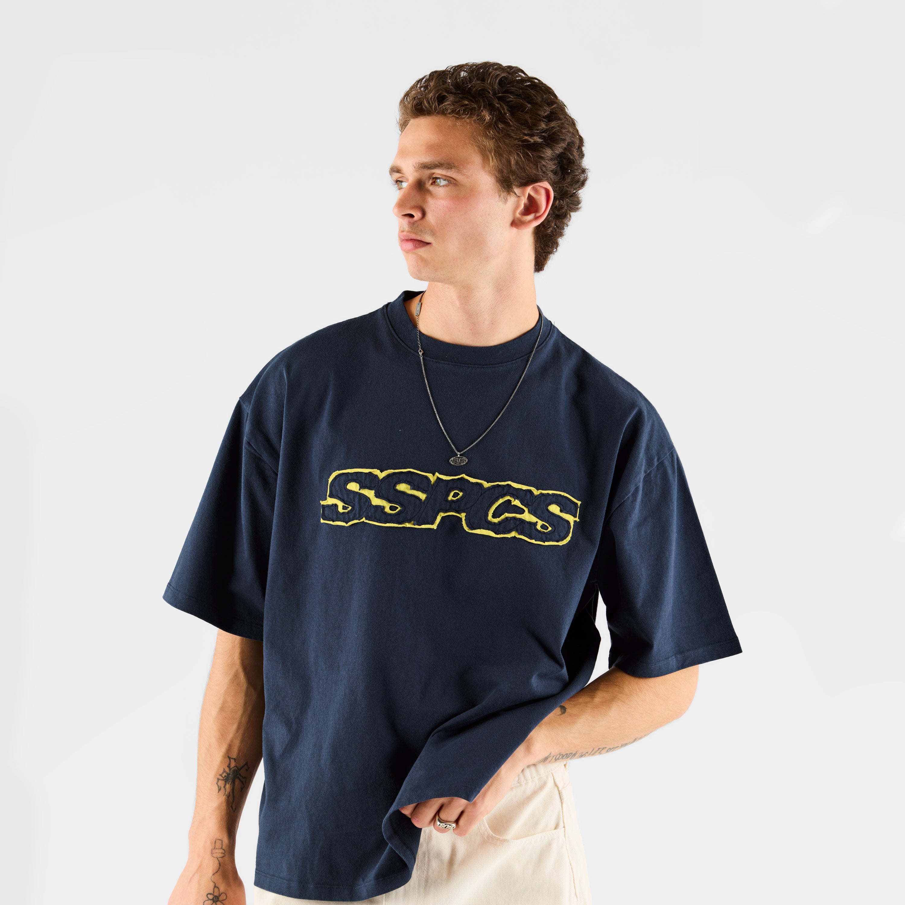 90s 激レア Suspect L/S tee サスペクト サボタージュ Yellow Layered SSPCS Applique Tee - Nightfall – Suspicious Antwerp