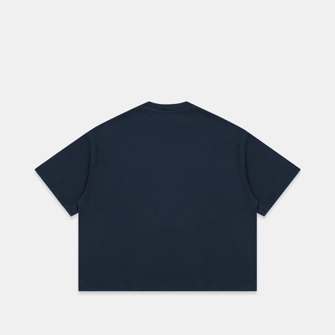 Summer Stripes / Yellow Striped SSPCS Applique Tee - Nightfall