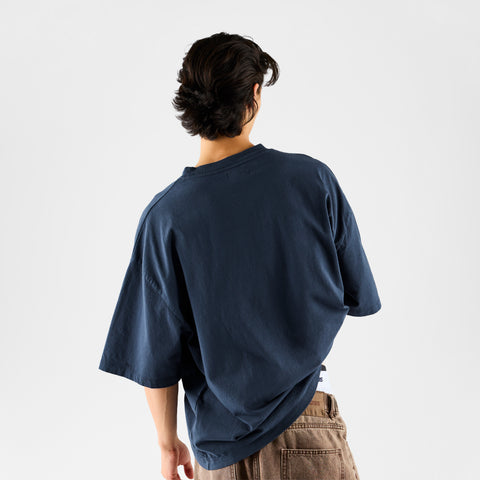 Summer Stripes / Yellow Striped SSPCS Applique Tee - Nightfall