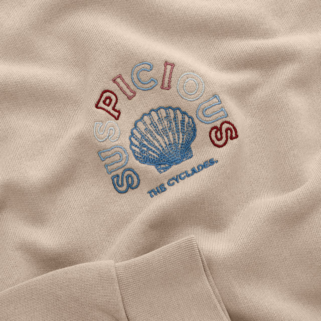 (The Cyclades) The Odyssey Musculus Crewneck - Dune