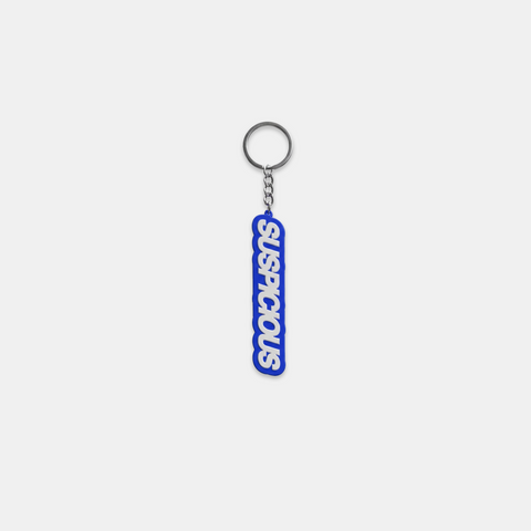 PL / Suspicious Rubber Keychain - Big Blue