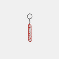 PL / Suspicious Rubber Keychain - Red