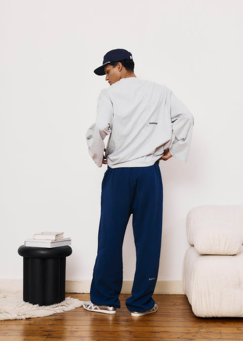 PL / The Essentials Longsleeve - Neutral Heather