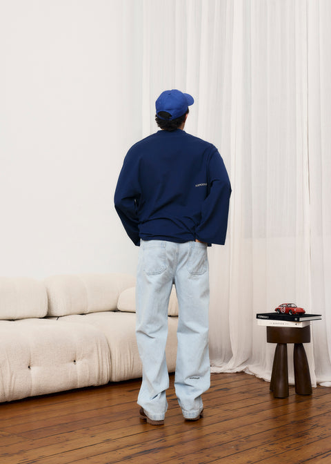 PL / The Essentials Longsleeve - Navy