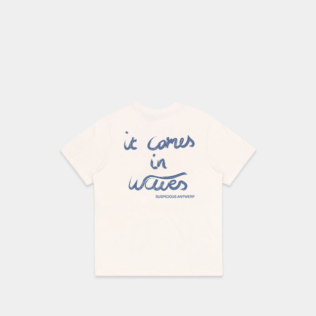 (Project Maritime) "It Comes in Waves" Tee - Natural